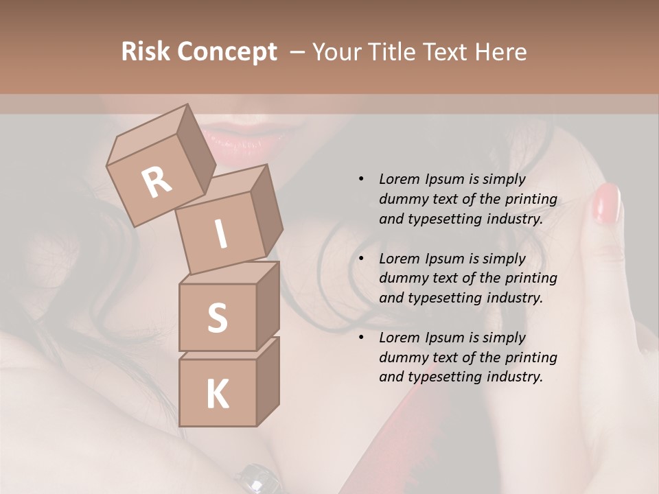 Make Red Touch PowerPoint Template