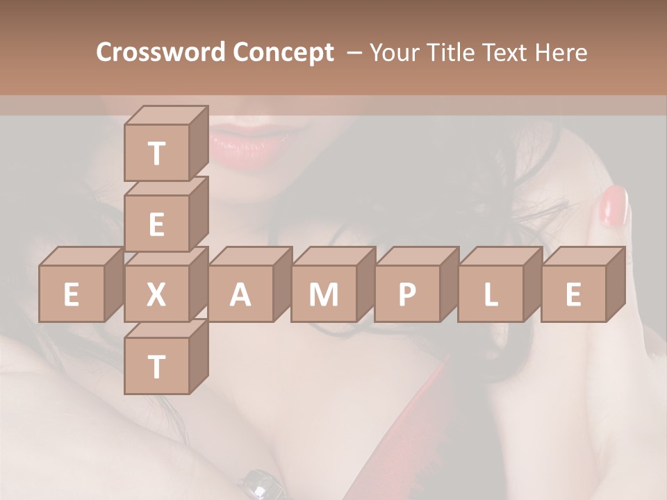 Make Red Touch PowerPoint Template