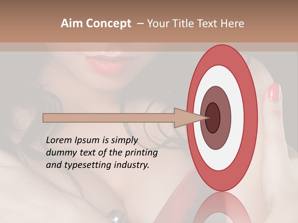 Make Red Touch PowerPoint Template