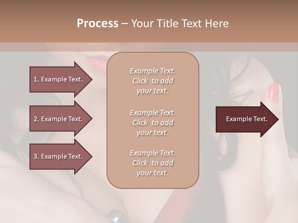 Make Red Touch PowerPoint Template