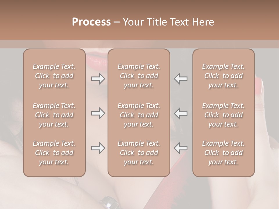 Make Red Touch PowerPoint Template
