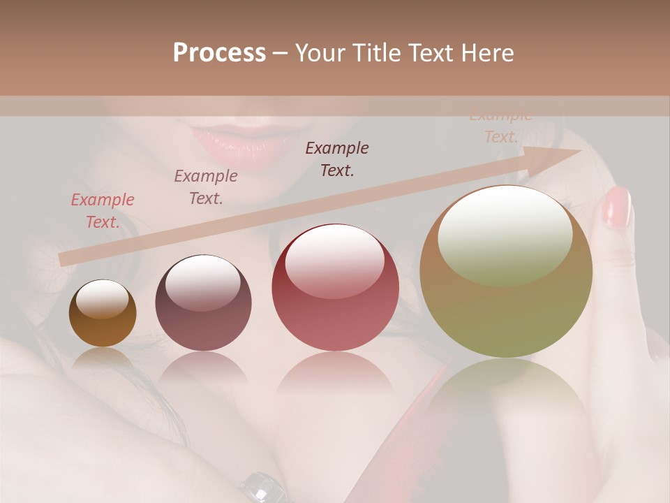 Make Red Touch PowerPoint Template