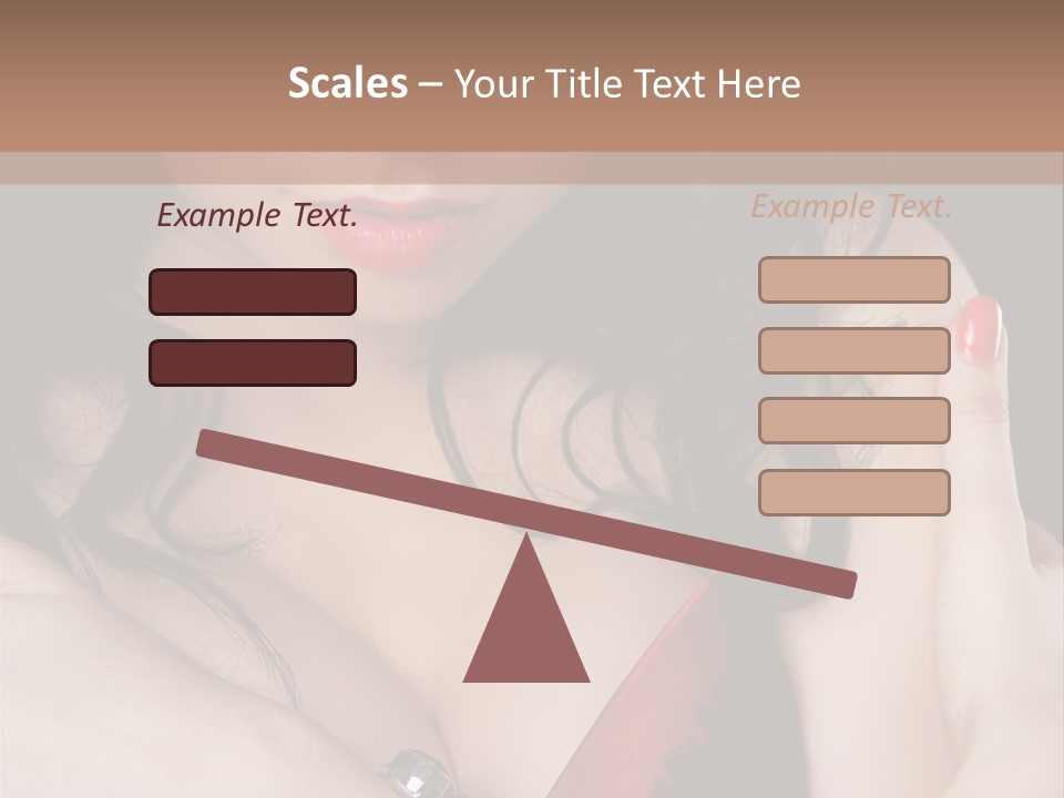 Make Red Touch PowerPoint Template