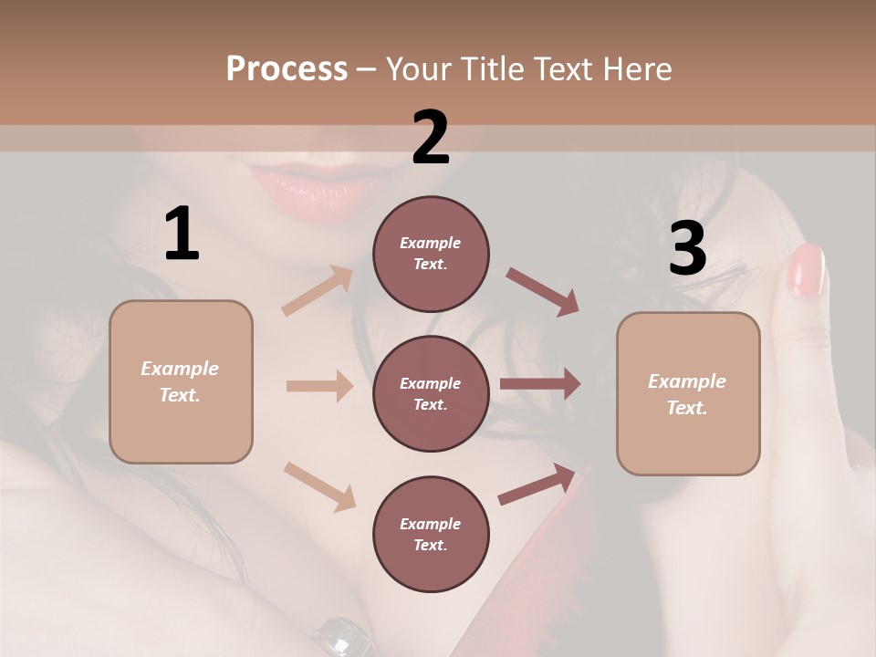 Make Red Touch PowerPoint Template