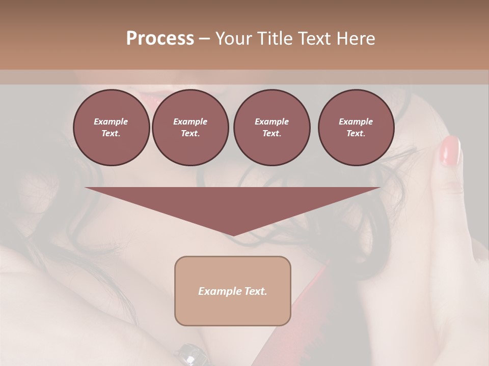 Make Red Touch PowerPoint Template