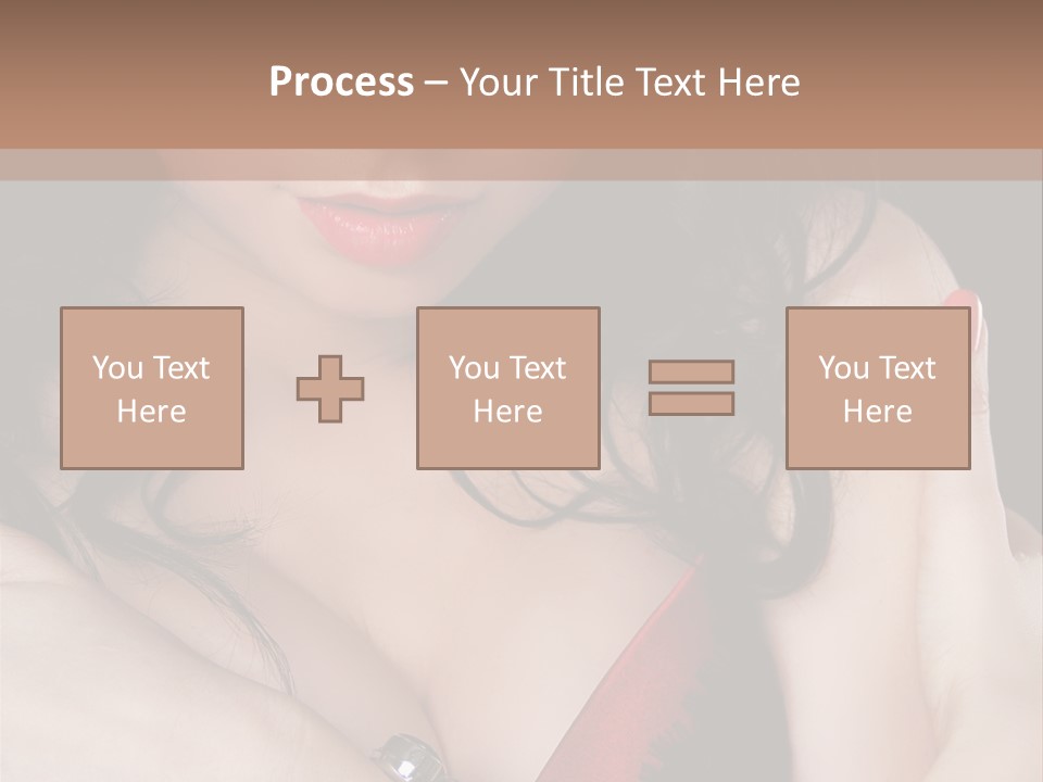 Make Red Touch PowerPoint Template