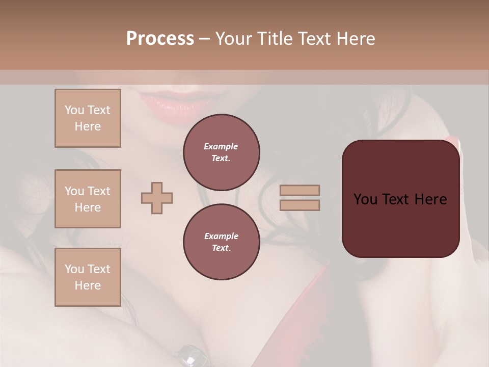 Make Red Touch PowerPoint Template