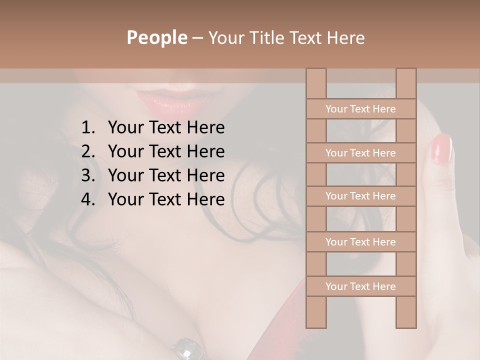 Make Red Touch PowerPoint Template