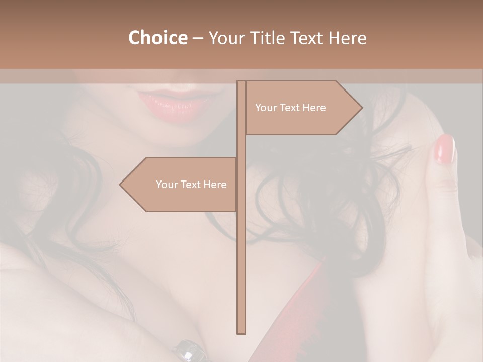 Make Red Touch PowerPoint Template