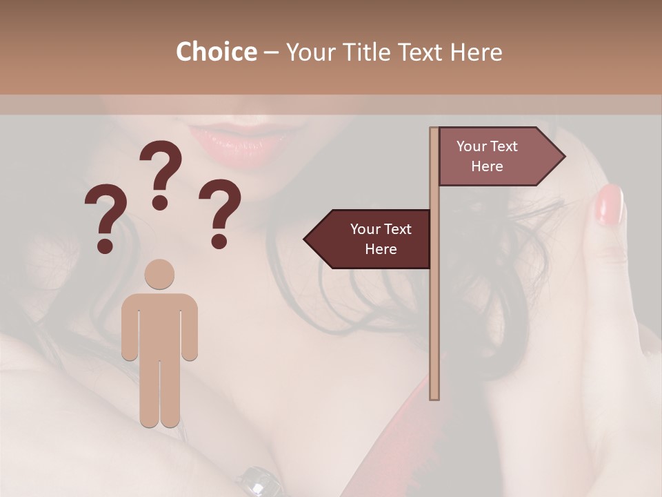 Make Red Touch PowerPoint Template