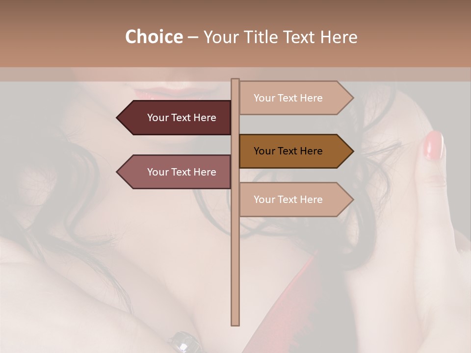 Make Red Touch PowerPoint Template