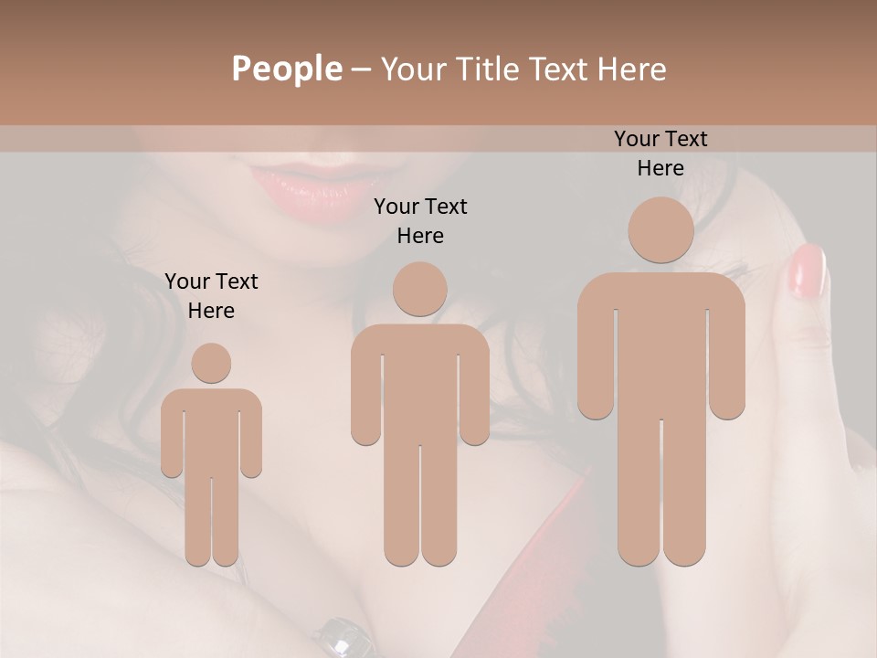 Make Red Touch PowerPoint Template