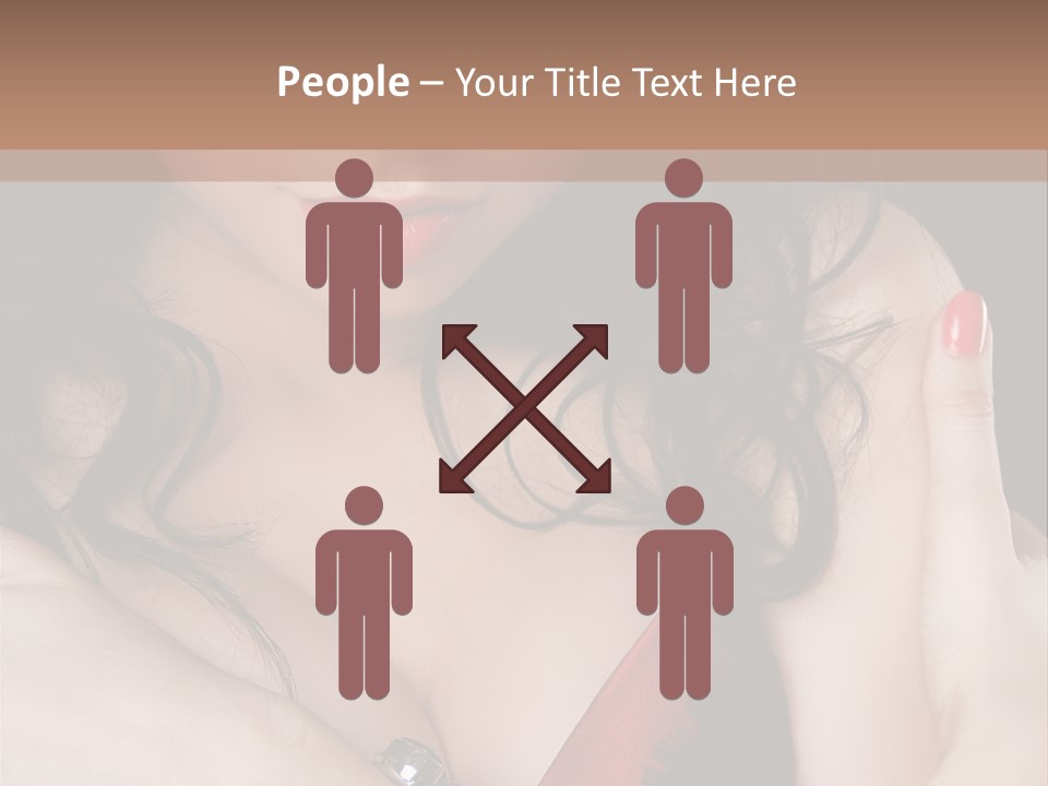 Make Red Touch PowerPoint Template