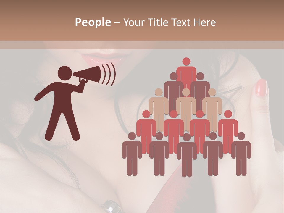 Make Red Touch PowerPoint Template