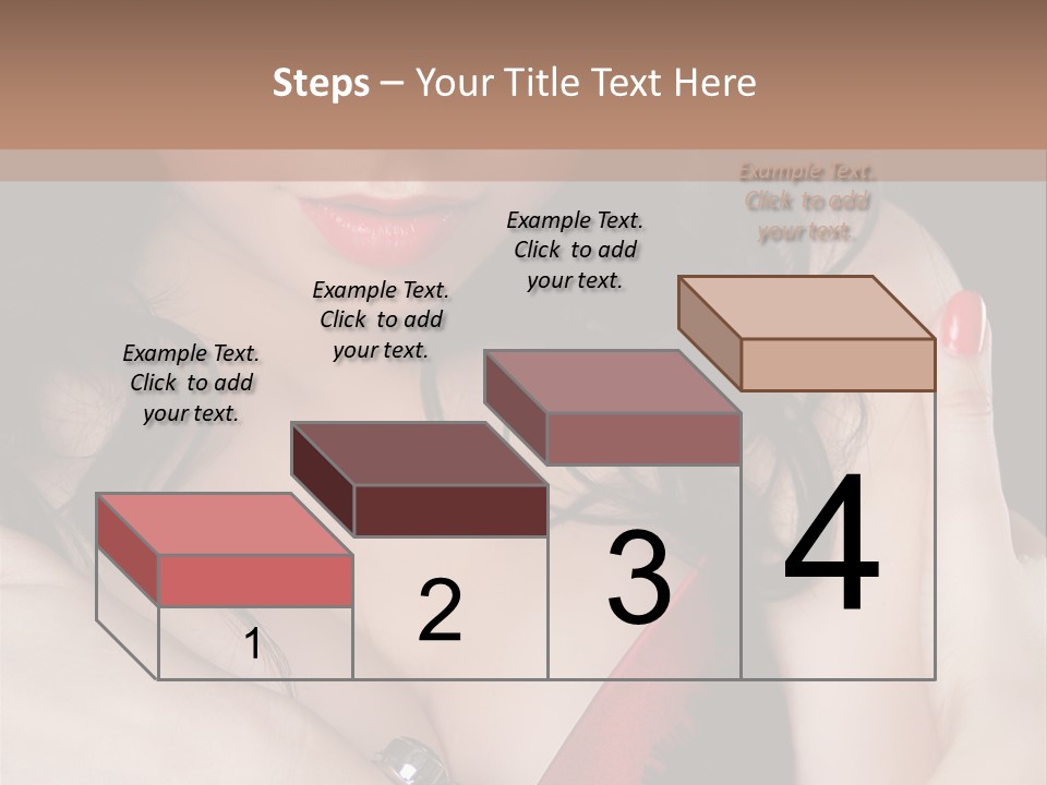 Make Red Touch PowerPoint Template