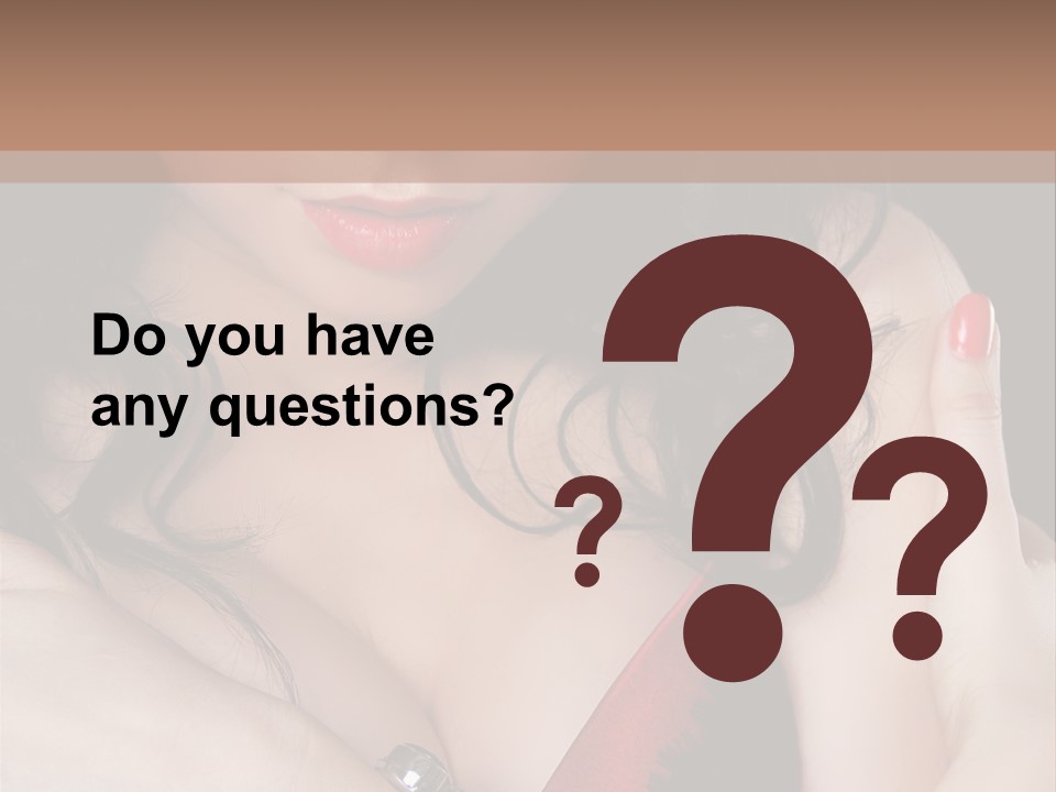 Make Red Touch PowerPoint Template