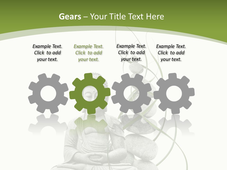 Symbole Spa Bien PowerPoint Template