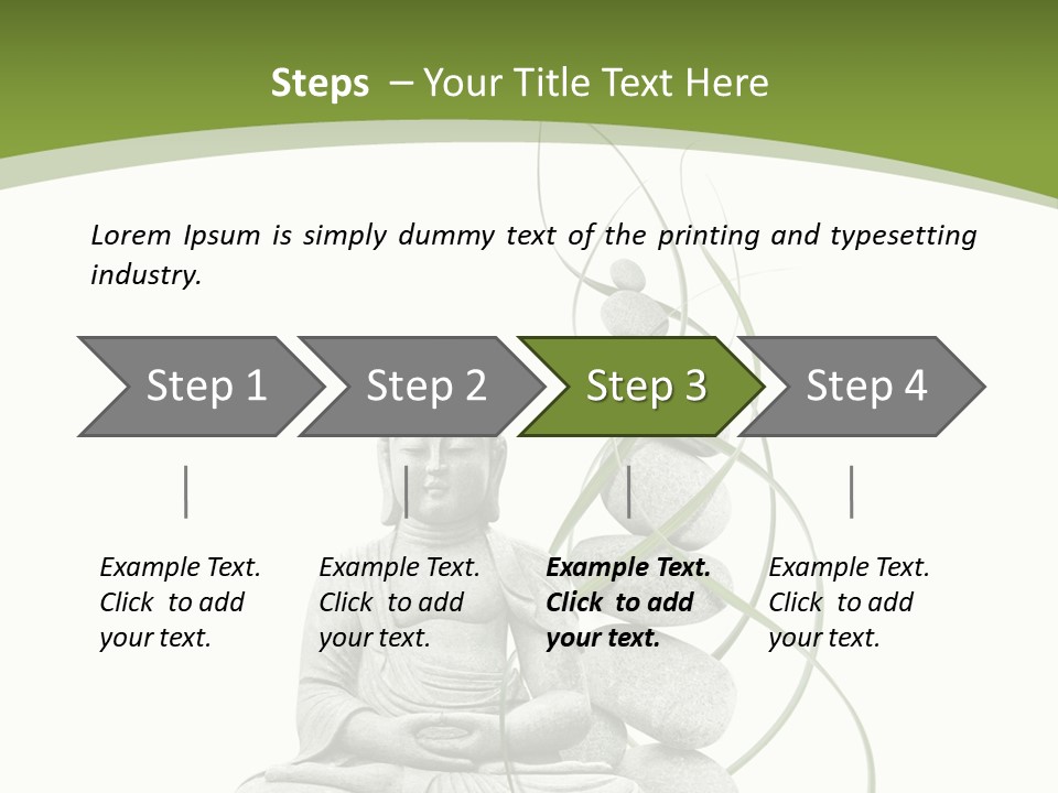 Symbole Spa Bien PowerPoint Template