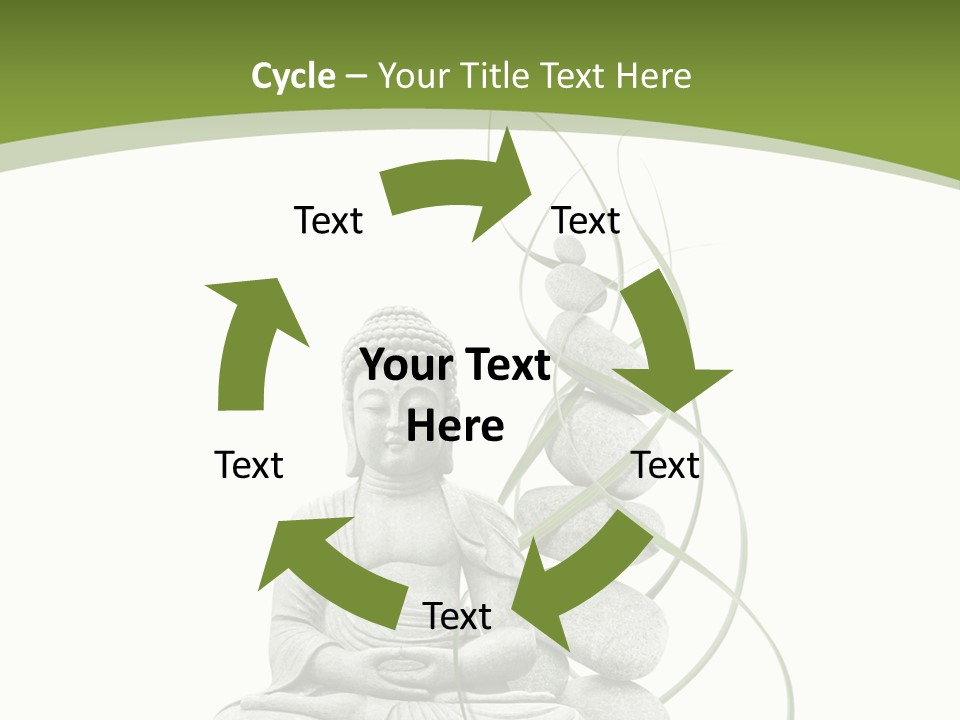 Symbole Spa Bien PowerPoint Template