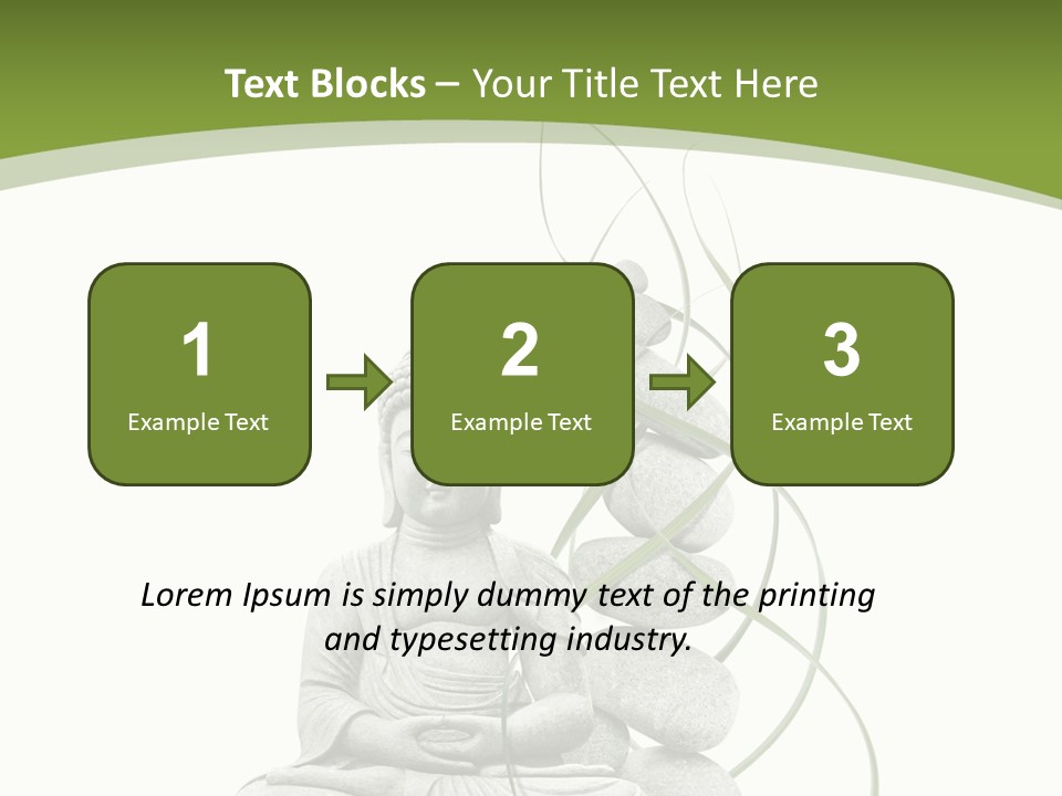 Symbole Spa Bien PowerPoint Template