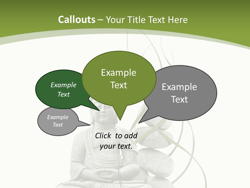 Symbole Spa Bien PowerPoint Template