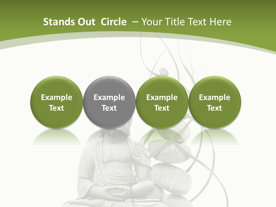 Symbole Spa Bien PowerPoint Template