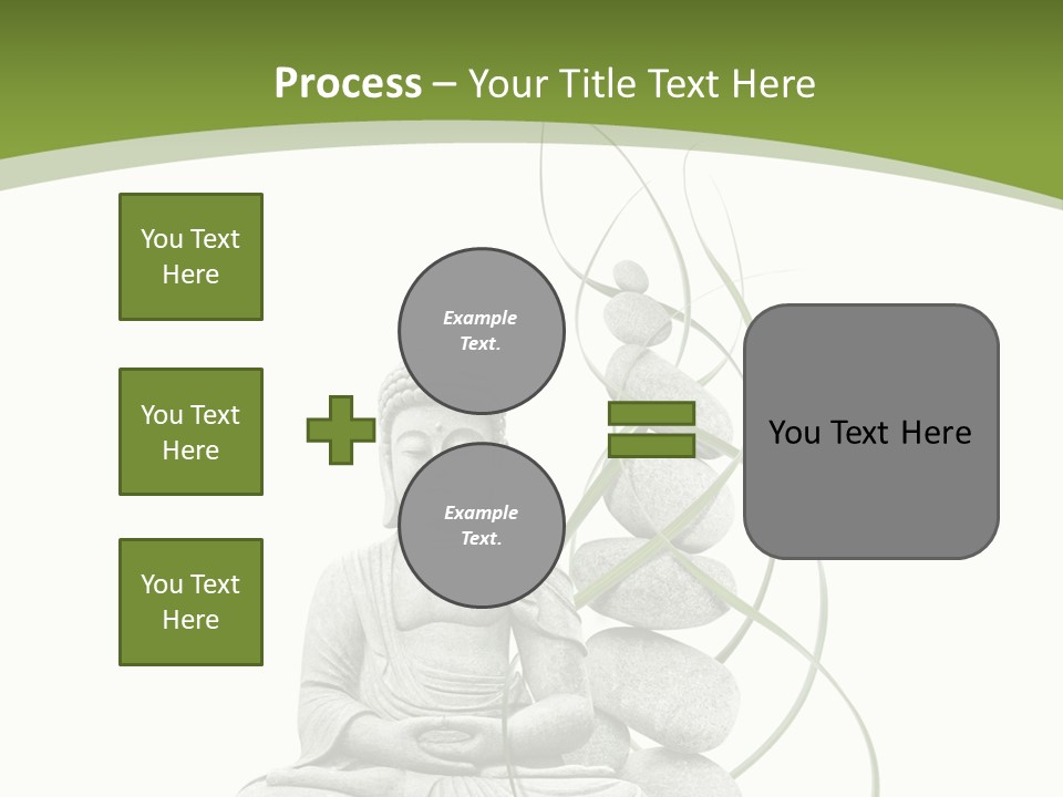 Symbole Spa Bien PowerPoint Template