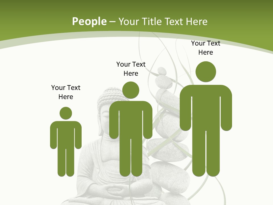 Symbole Spa Bien PowerPoint Template