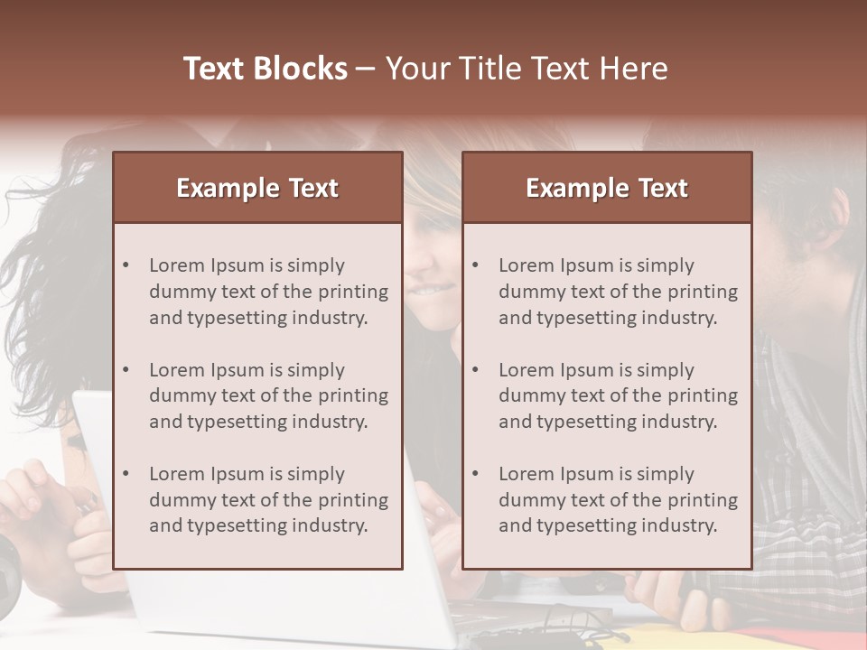 Maison Parler Communication PowerPoint Template