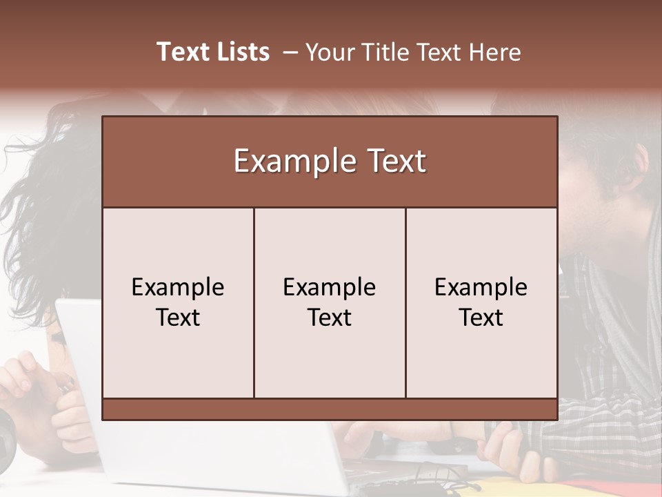 Maison Parler Communication PowerPoint Template