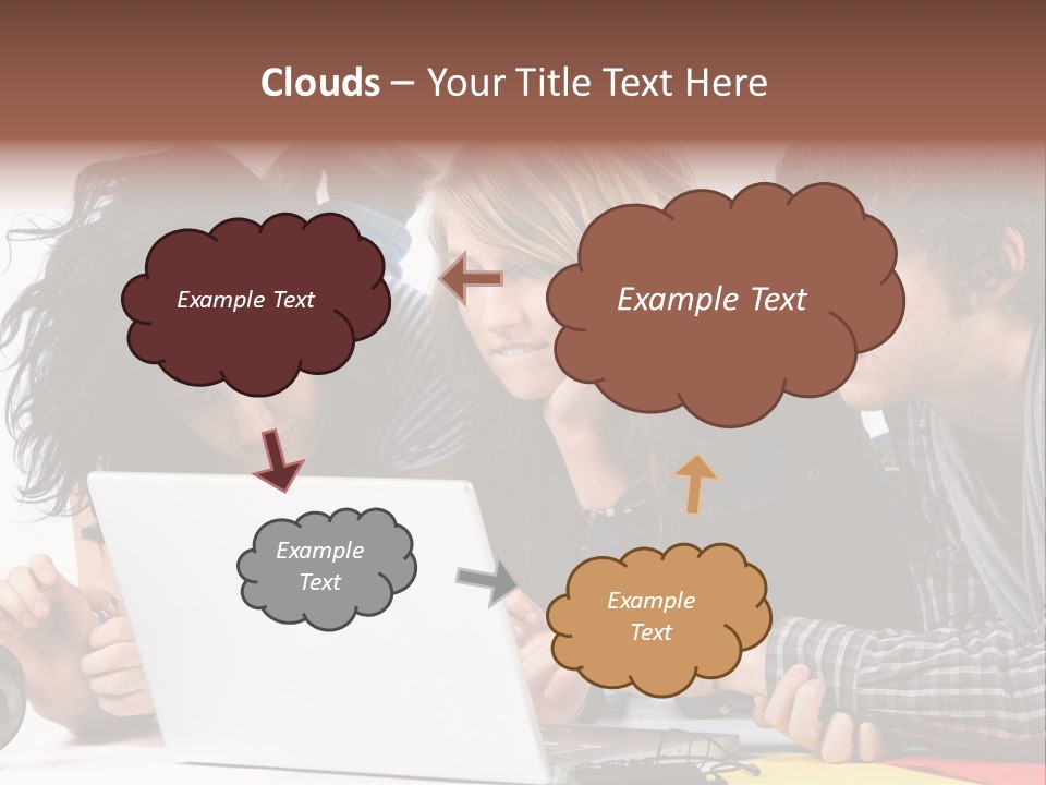 Maison Parler Communication PowerPoint Template