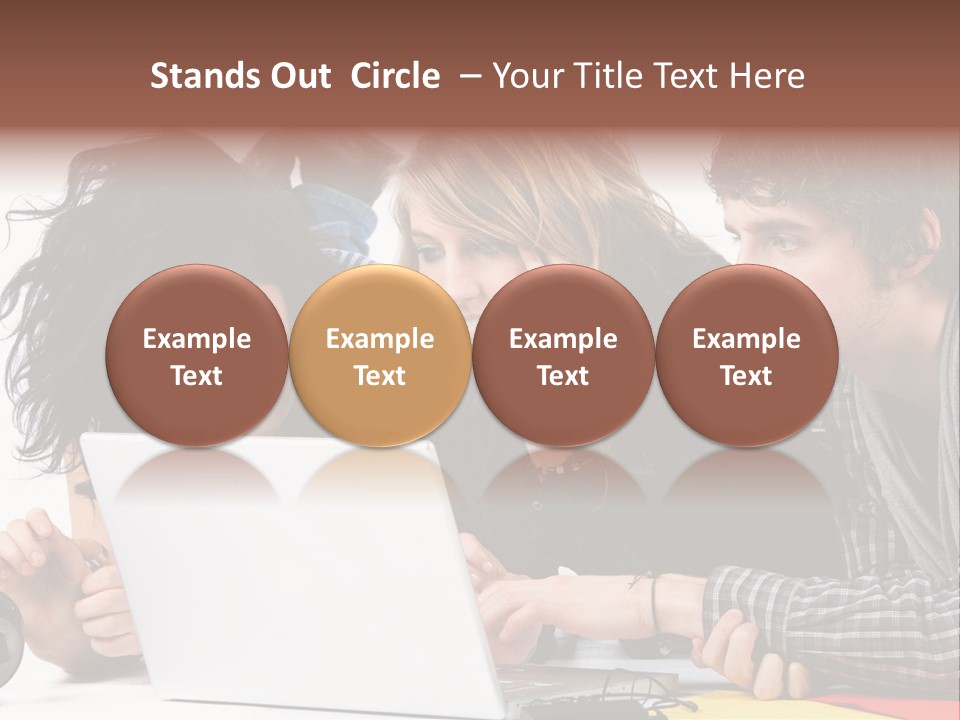 Maison Parler Communication PowerPoint Template