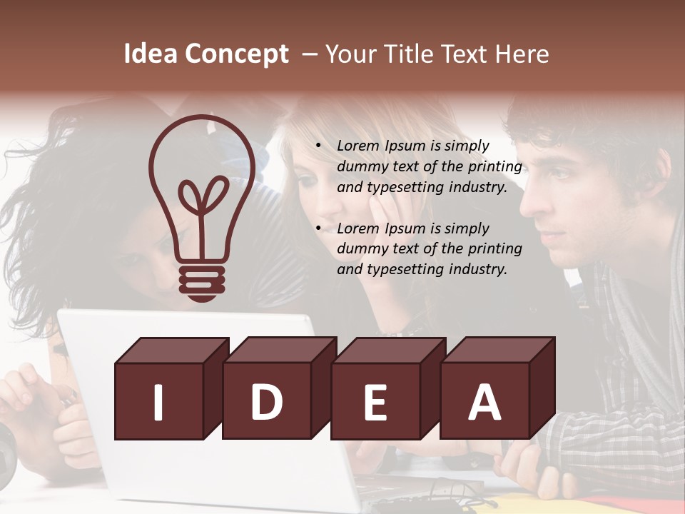 Maison Parler Communication PowerPoint Template