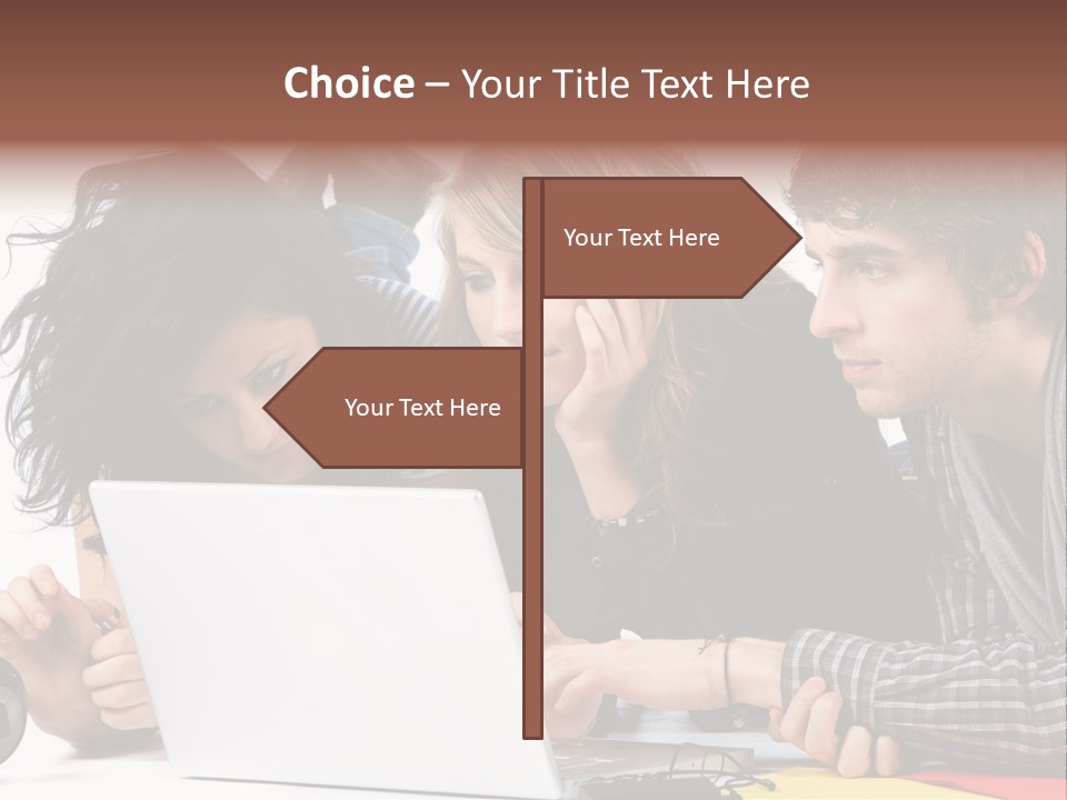 Maison Parler Communication PowerPoint Template