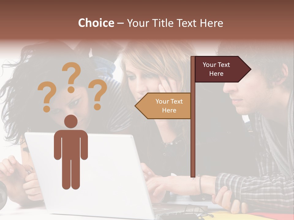 Maison Parler Communication PowerPoint Template