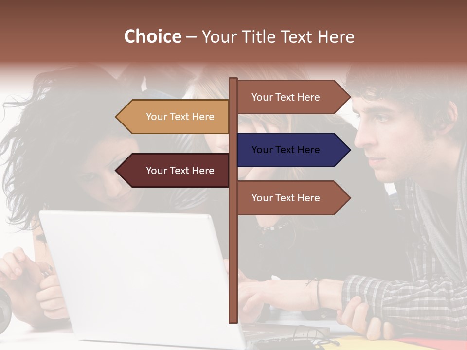 Maison Parler Communication PowerPoint Template