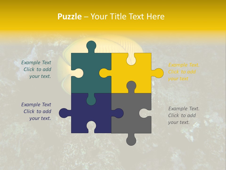 Rotes Meer Salzwasser Dunkelblau PowerPoint Template