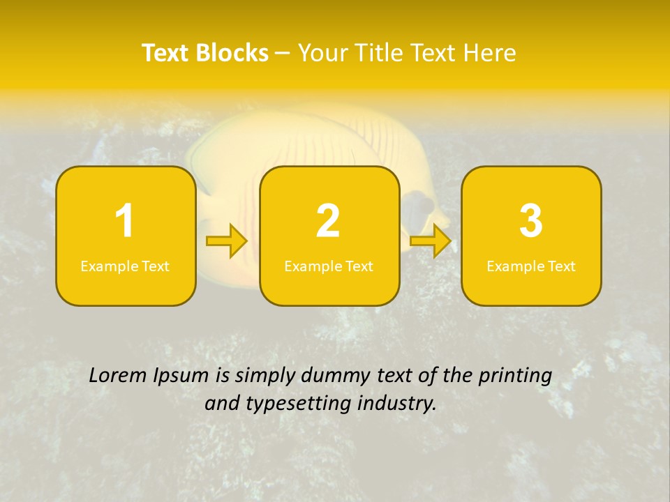 Rotes Meer Salzwasser Dunkelblau PowerPoint Template