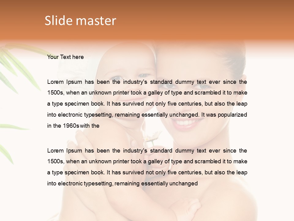 Playing Comfortable Small PowerPoint Template