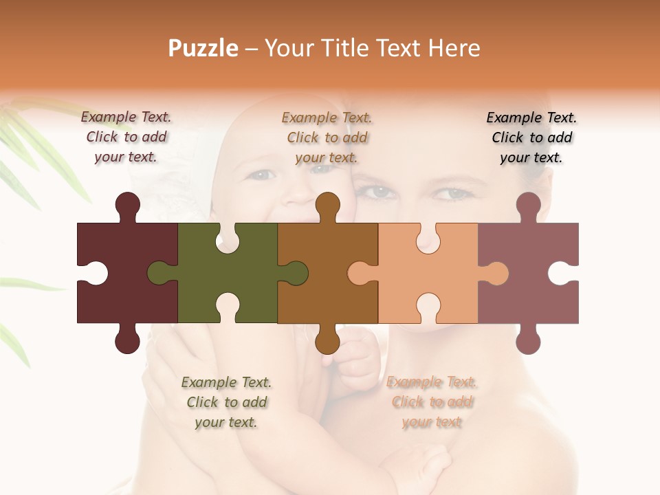 Playing Comfortable Small PowerPoint Template