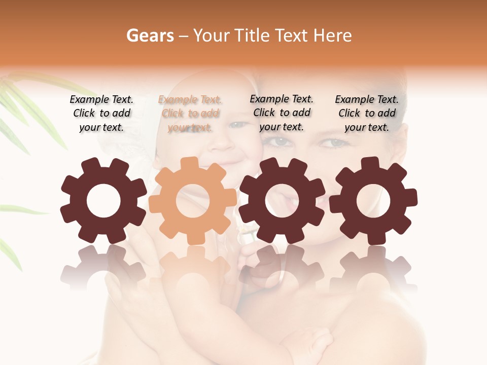 Playing Comfortable Small PowerPoint Template