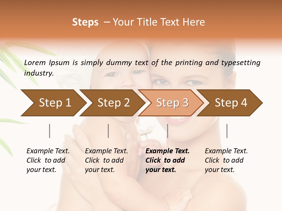 Playing Comfortable Small PowerPoint Template