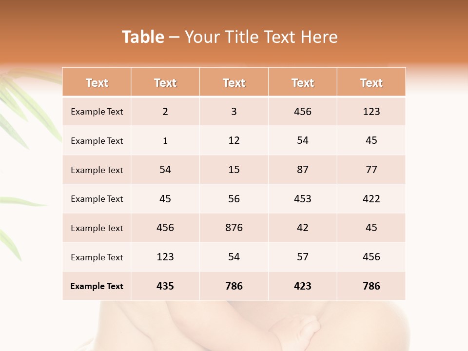 Playing Comfortable Small PowerPoint Template