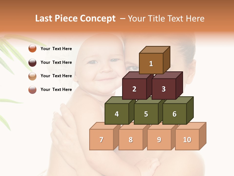 Playing Comfortable Small PowerPoint Template