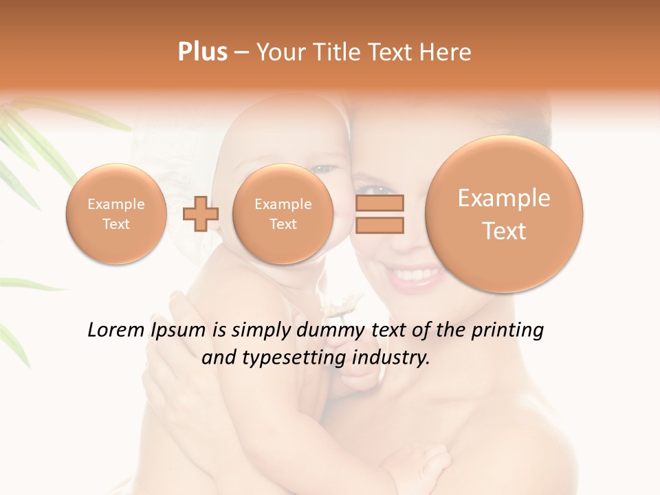 Playing Comfortable Small PowerPoint Template