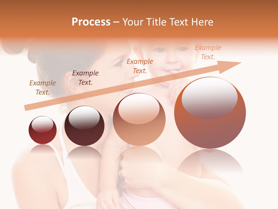 Face Life Caucasian PowerPoint Template