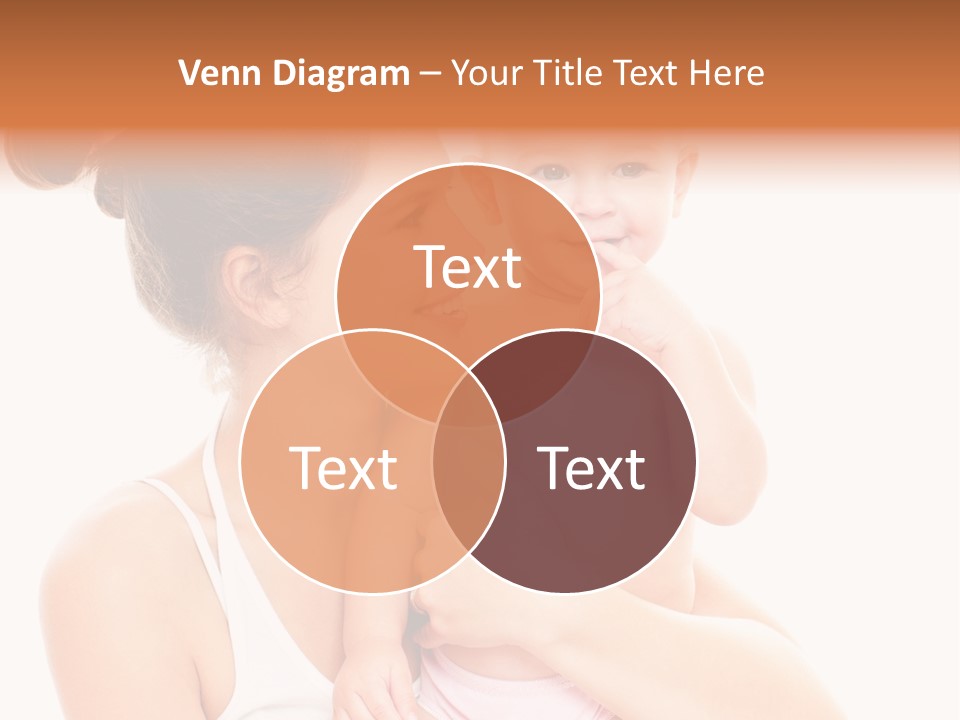 Face Life Caucasian PowerPoint Template