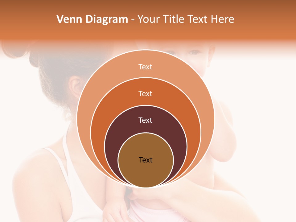 Face Life Caucasian PowerPoint Template