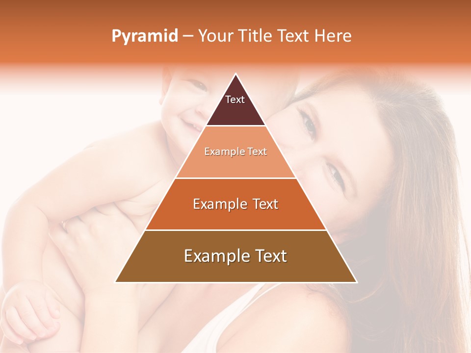 Toothy Mother Touch PowerPoint Template