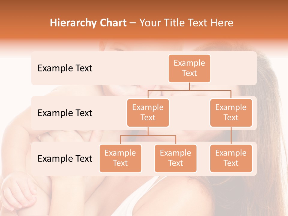 Toothy Mother Touch PowerPoint Template